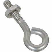 NATIONAL 3/16 In. x 1-1/2 In. Stainless Steel Eye Bolt N221556